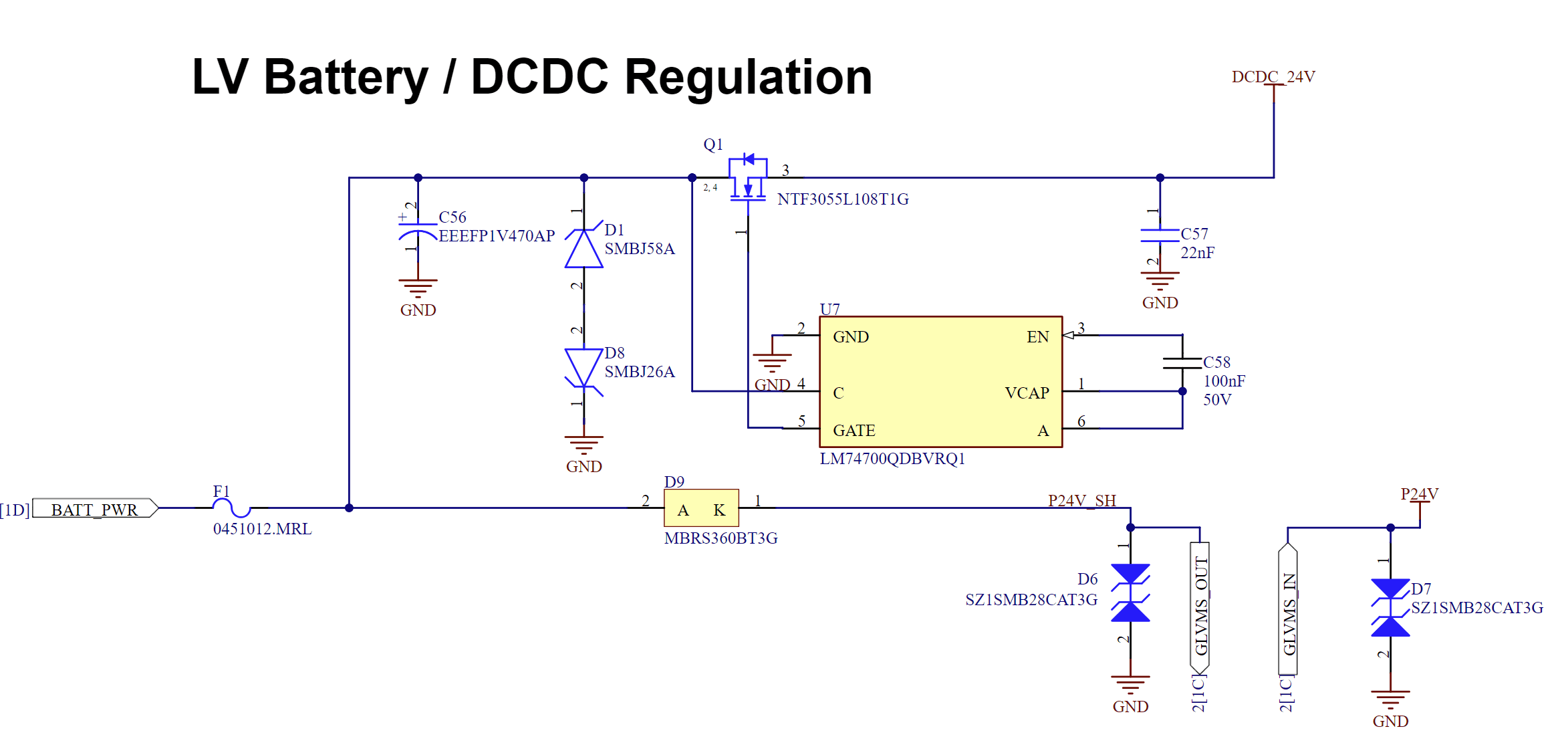 Final simplified circuit massive reduction in component count